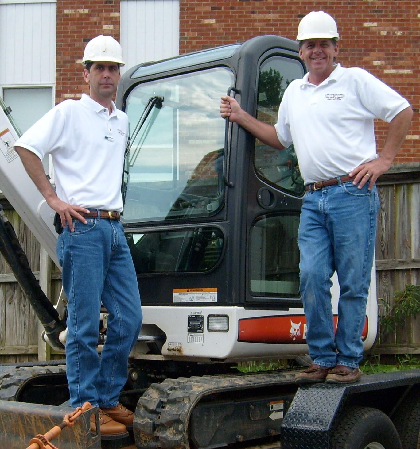 Appleton Campbell scott and mike hardhats